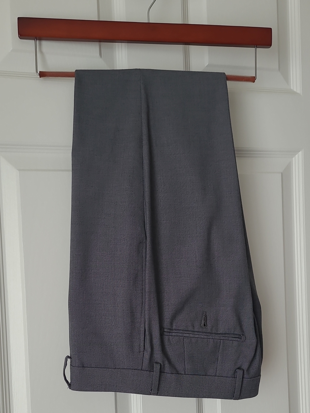 Calvin Klein Men's Slim Fit Gray Dress Pants